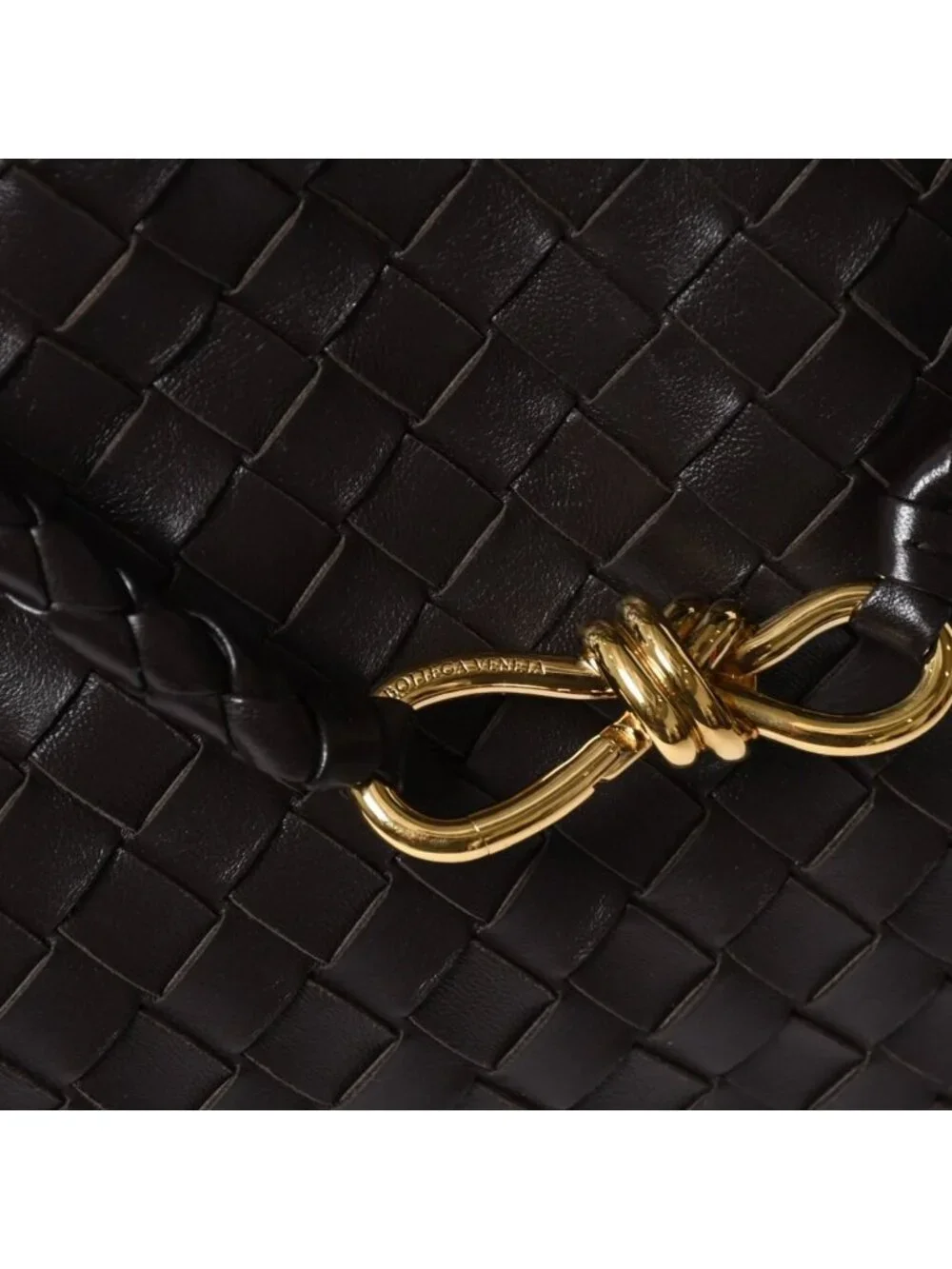 Bottega Veneta Andiamo Shoulder Bag Intrecciato